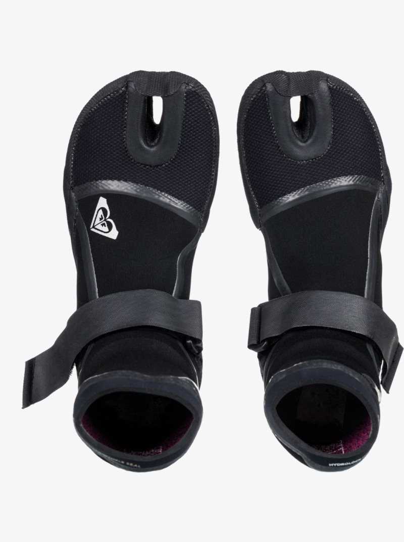 Combinaison En Néoprène Roxy 3mm Elite Split Embout Boots Femme Noir | 487361NBK
