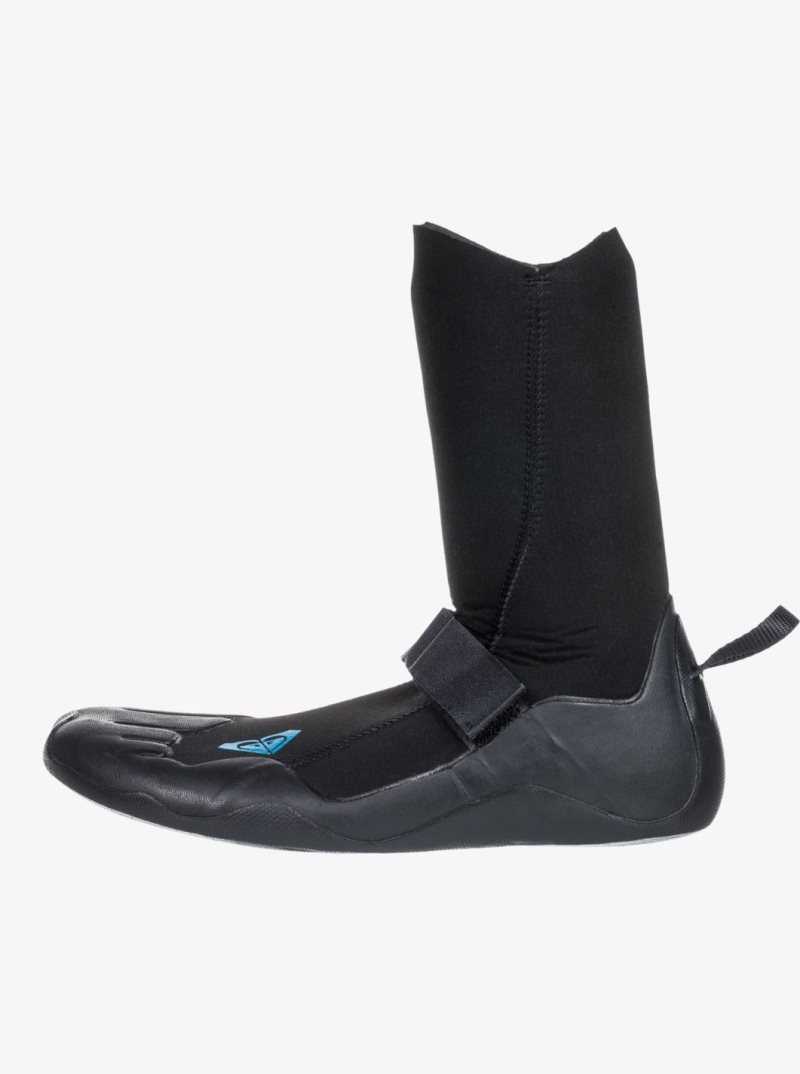 Combinaison En Néoprène Roxy 5mm Swell Round Embout Boots Femme Noir | 471390VCQ