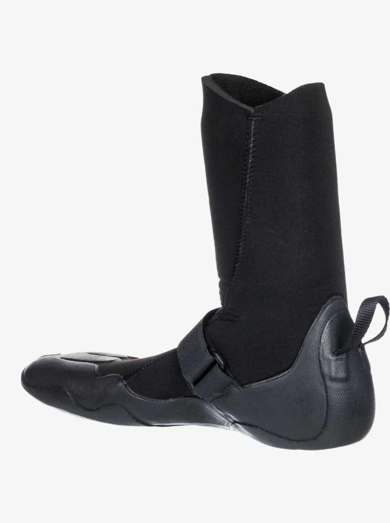Combinaison En Néoprène Roxy 5mm Swell Round Embout Boots Femme Noir | 471390VCQ