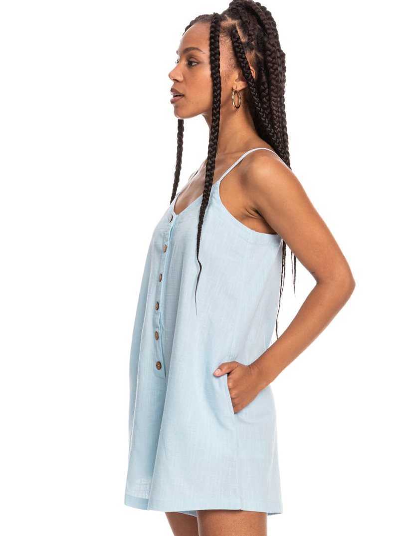 Combinaison Roxy Afterglow Lights Romper Femme Bleu | 154390LOR