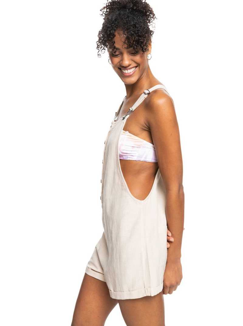 Combinaison Roxy Back To Goodbye Corta Overalls Femme | 905387HIC