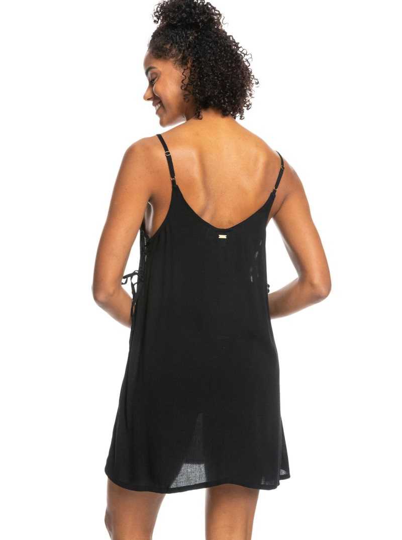 Cover Ups Roxy Beachy Vibes Solid Beach Femme Grise Foncé | 045392SOC