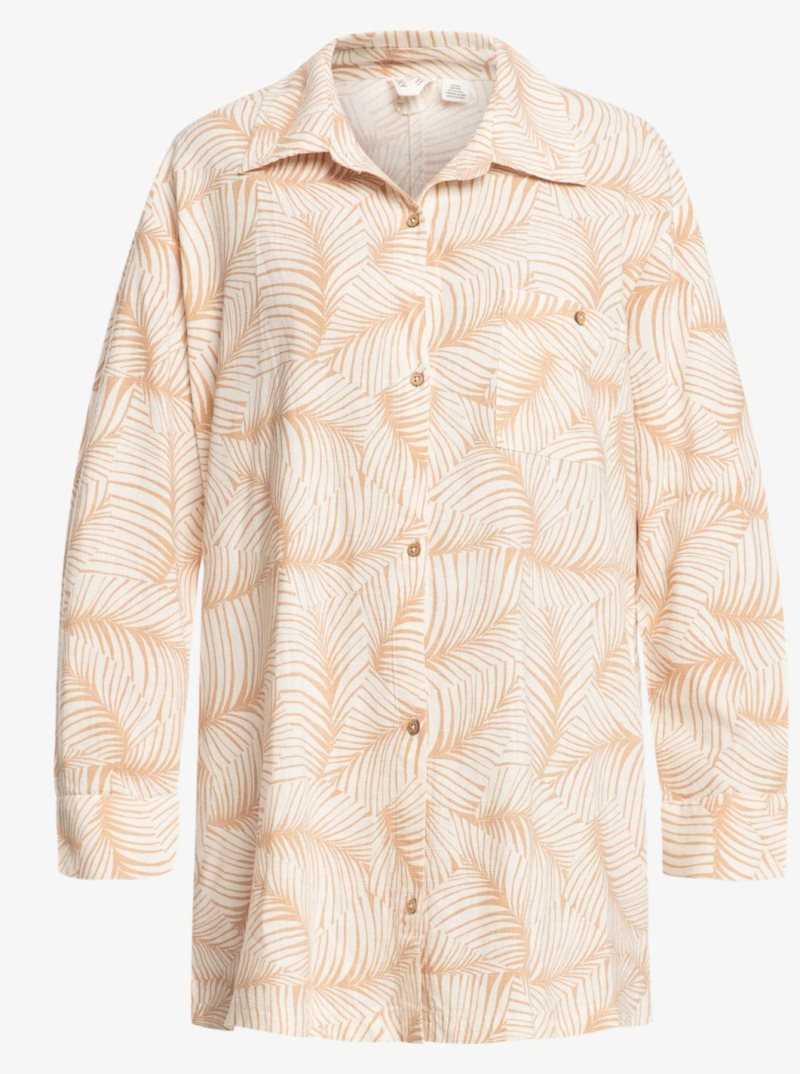 Cover Ups Roxy Easy Relax Shirt Femme | 124076VGD