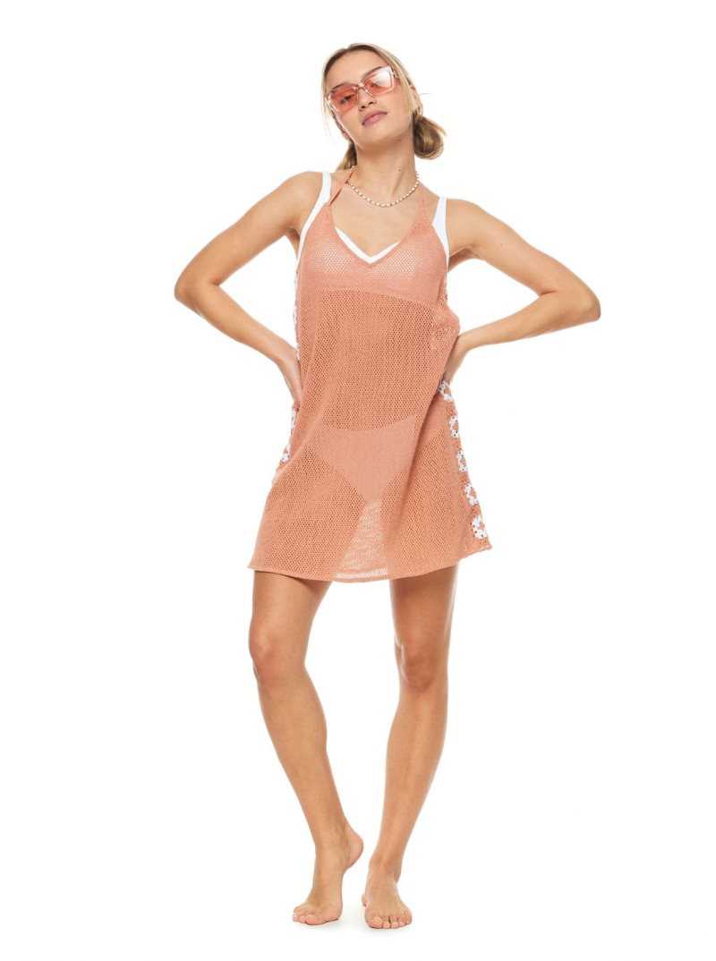 Cover Ups Roxy Fresh Sparkle Crochet Femme | 139876HDK