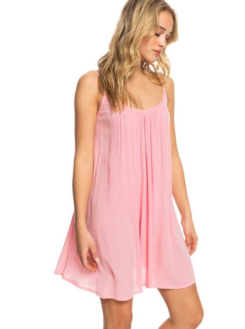 Cover Ups Roxy Summer Adventures Corta Femme Rose | 369571MSO