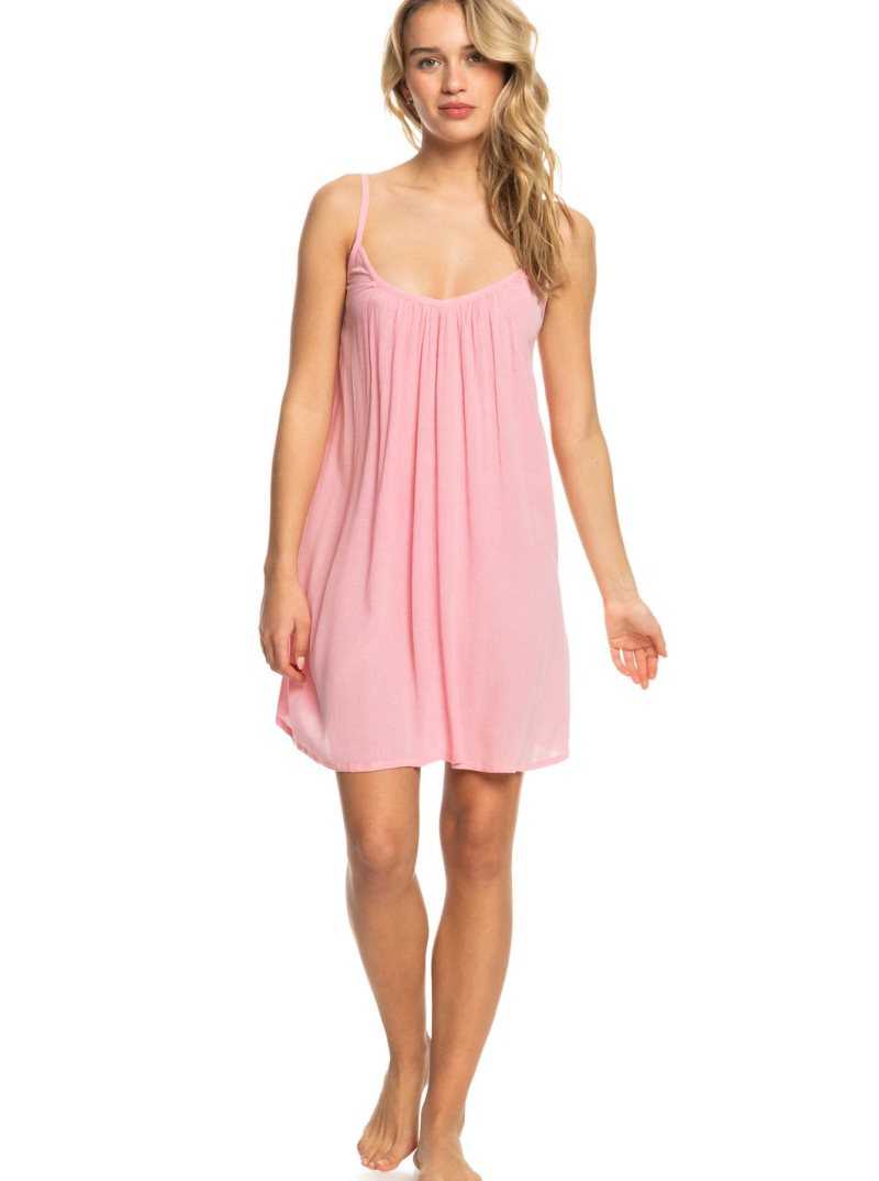 Cover Ups Roxy Summer Adventures Corta Femme Rose | 369571MSO