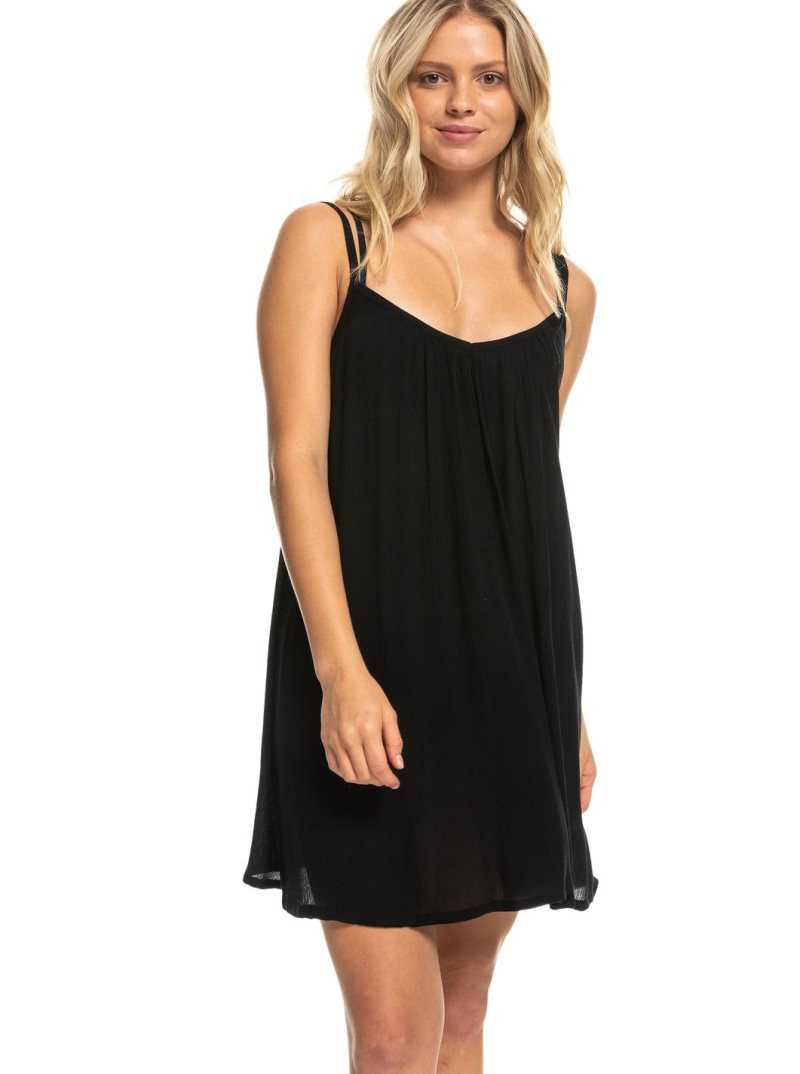 Cover Ups Roxy Summer Adventures Corta Femme Grise Foncé | 946158VOZ