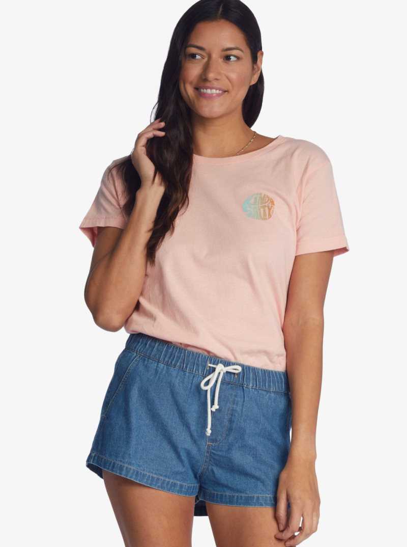 Debardeur Roxy Kinda Salty Screen Tee Femme | 945217AKX