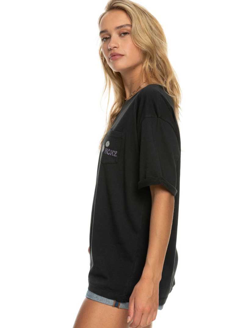 Debardeur Roxy Loving Bomb T-Shirt Femme Grise Foncé | 397610THA