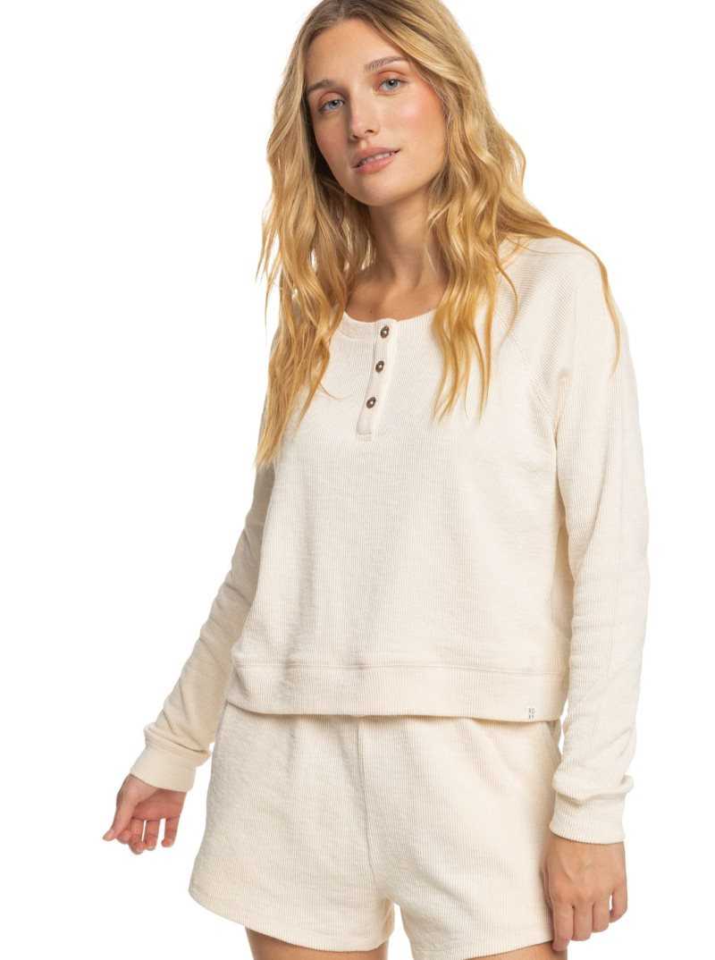 Debardeur Roxy Next Door Long Sleeve Top Femme | 982043ZQB