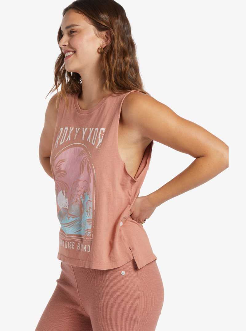 Debardeur Roxy Paradise View Sans Manches T-Shirt Femme | 153726BZX
