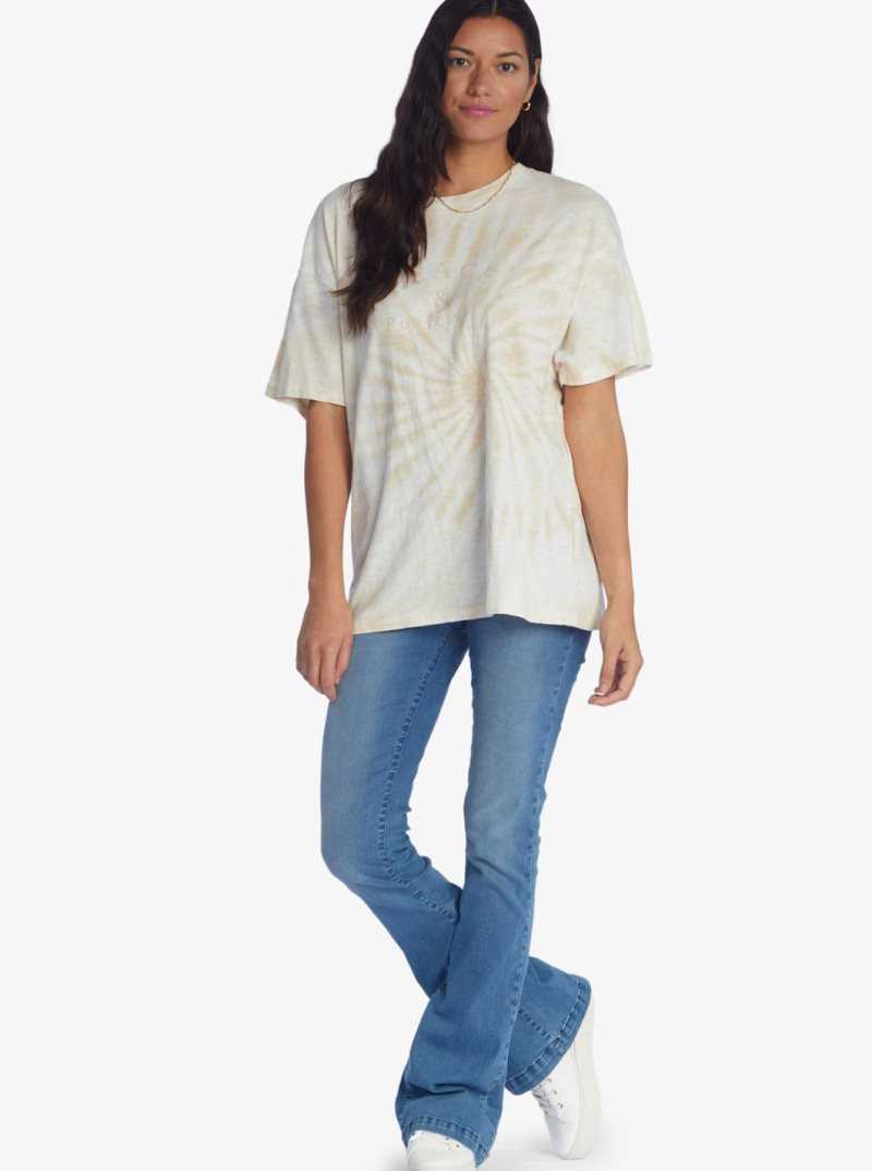 Debardeur Roxy Peace Positivity Screen Tee Femme | 329158EVN