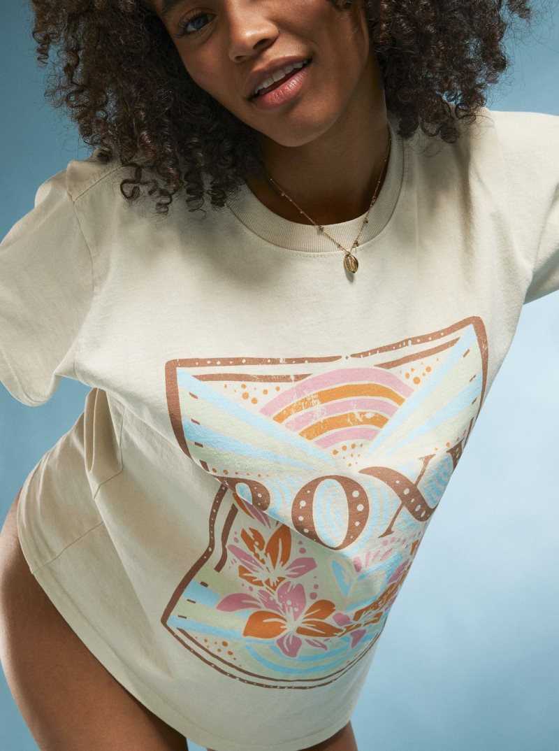 Debardeur Roxy Rays Oversized T-Shirt Femme | 708463PBZ