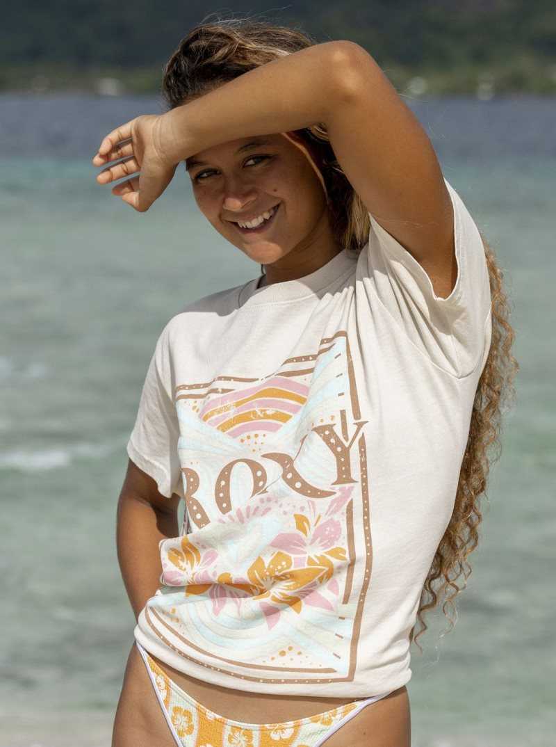 Debardeur Roxy Rays Oversized T-Shirt Femme | 708463PBZ