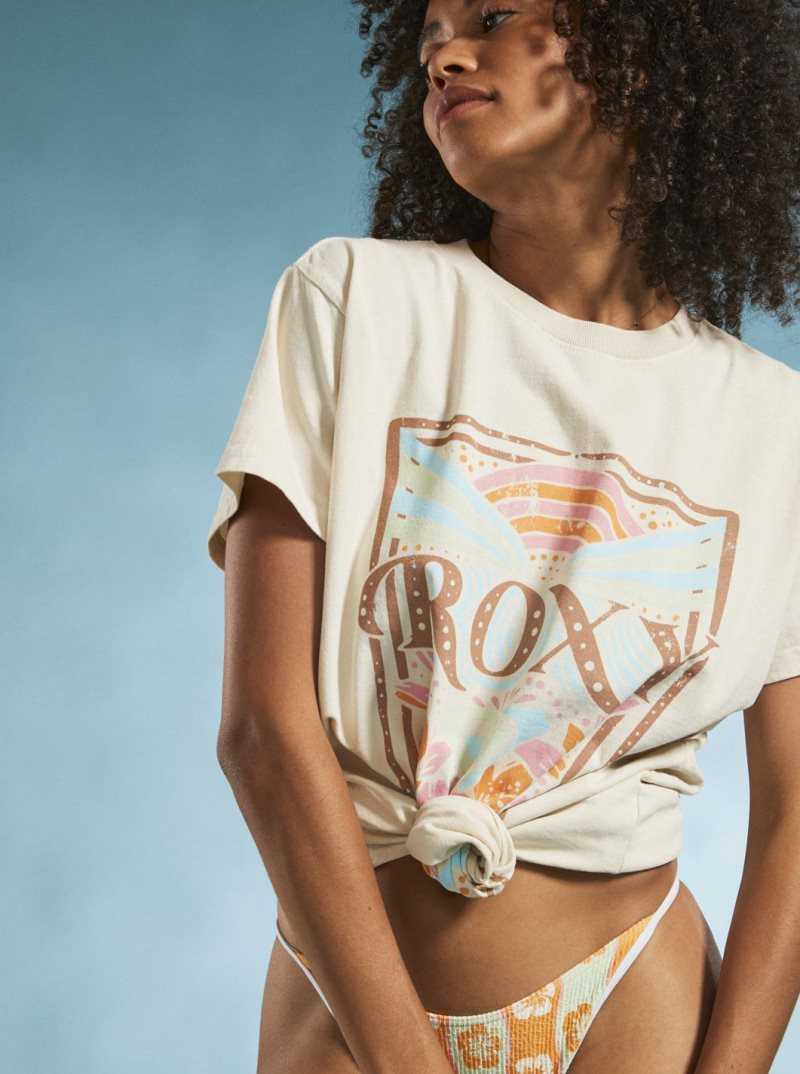 Debardeur Roxy Rays Oversized T-Shirt Femme | 708463PBZ