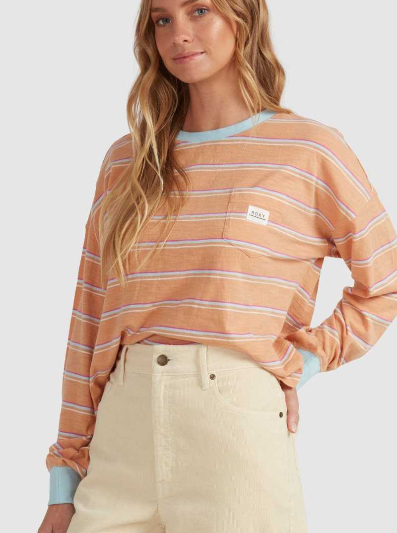 Debardeur Roxy Starry Sky Long Sleeve T-Shirt Femme | 759623NLQ