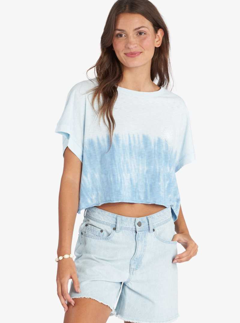 Debardeur Roxy Sun Around Us Drop Shoulder T-Shirt Femme | 201453YWP