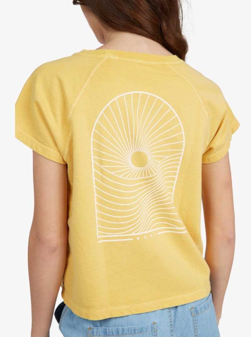 Debardeur Roxy Sun Lines Oversized T-Shirt Femme | 154209UHX