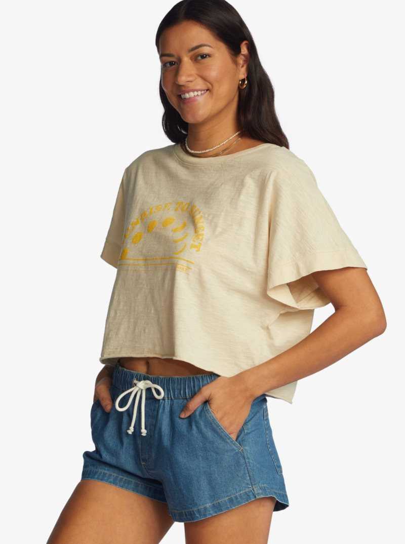 Debardeur Roxy Sunrise To Sunset T-Shirt Femme | 396072AWF