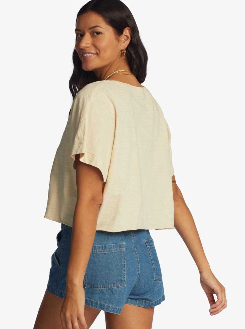 Debardeur Roxy Sunrise To Sunset T-Shirt Femme | 396072AWF