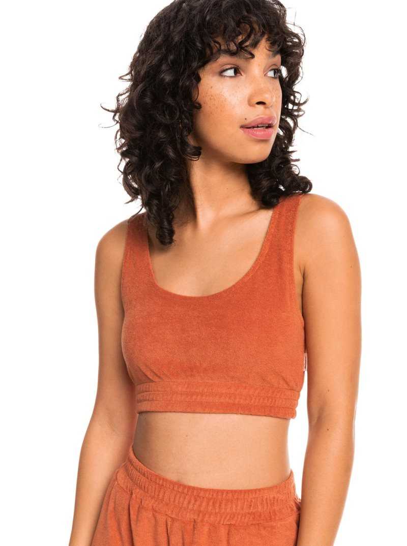 Debardeur Roxy Threes Company Organic Cami Bralette Femme | 864109FNU