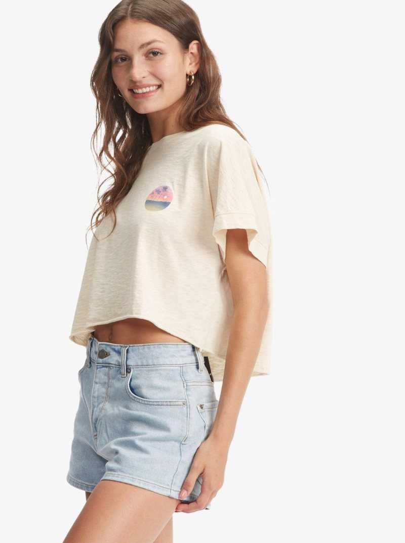 Debardeur Roxy When In Hawaii Bateau Neck T-Shirt Femme | 649317WIG