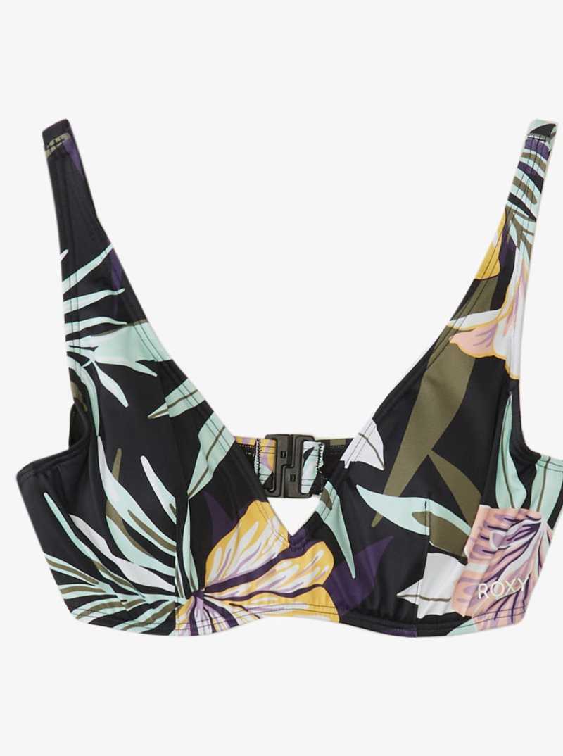 Hauts De Bikini Roxy Active Underwired Femme Noir | 310967CLT