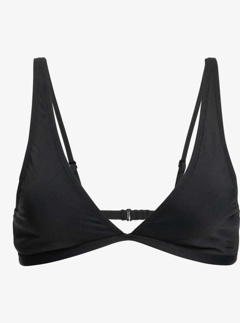 Hauts De Bikini Roxy Beach Classics Elongated Triangle Femme Grise Foncé | 297863FDJ