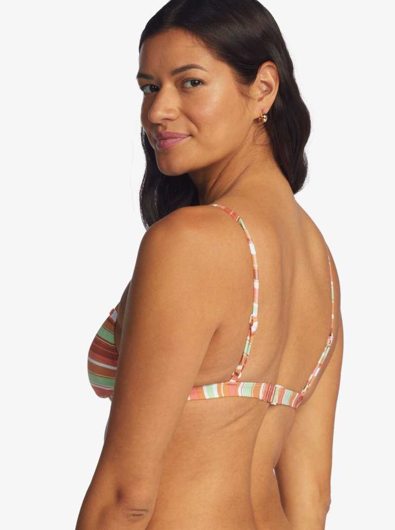 Hauts De Bikini Roxy Beach Classics Fixed Triangle Femme | 208935ZFE