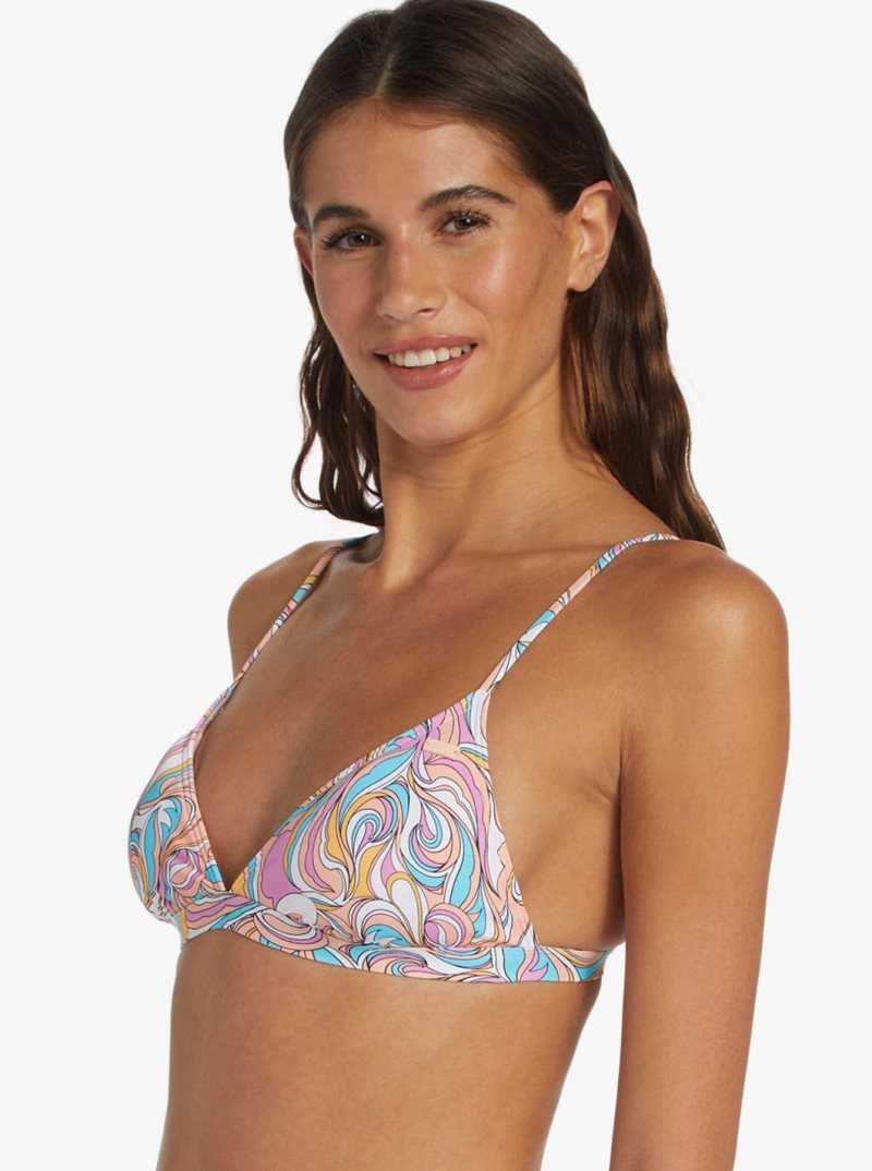 Hauts De Bikini Roxy Beach Classics Fixed Triangle Femme | 781639ETN
