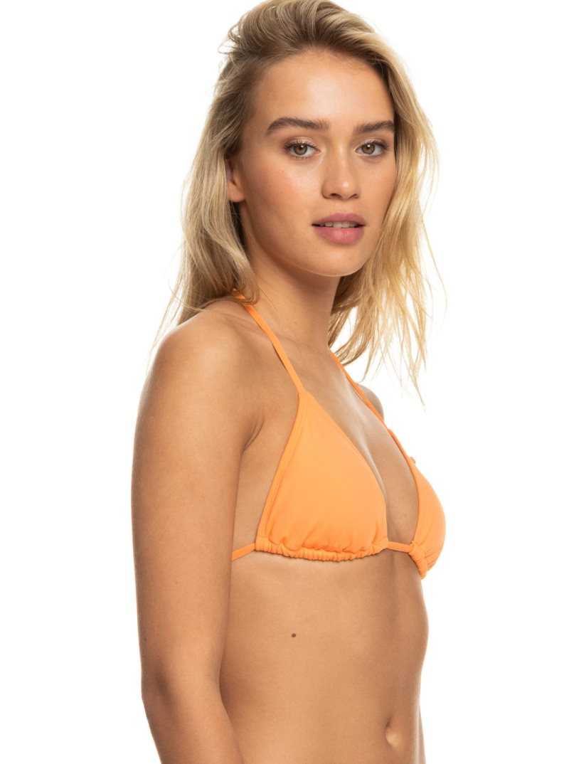 Hauts De Bikini Roxy Beach Classics Tiki Triangle Femme Orange | 806745SYX