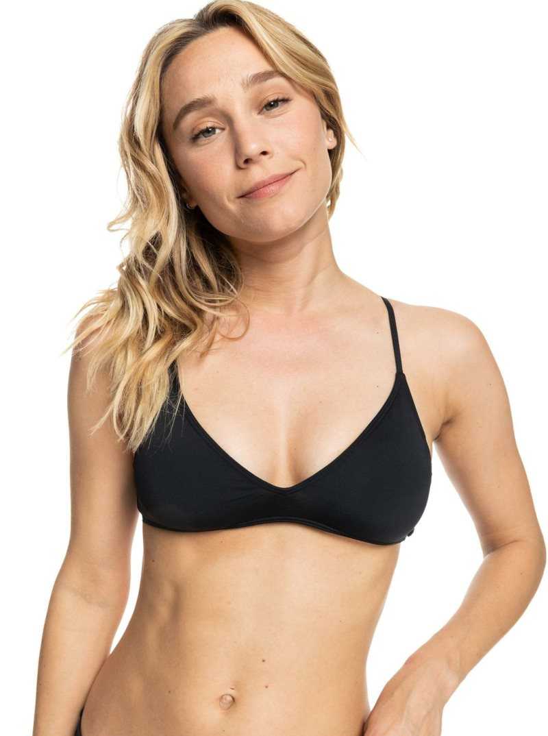 Hauts De Bikini Roxy Beach Classics Triangle Femme Grise Foncé | 362017PGJ