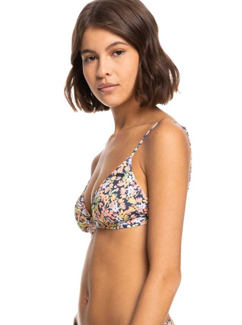Hauts De Bikini Roxy Beach Classics Triangle Femme Indigo | 874953EDV