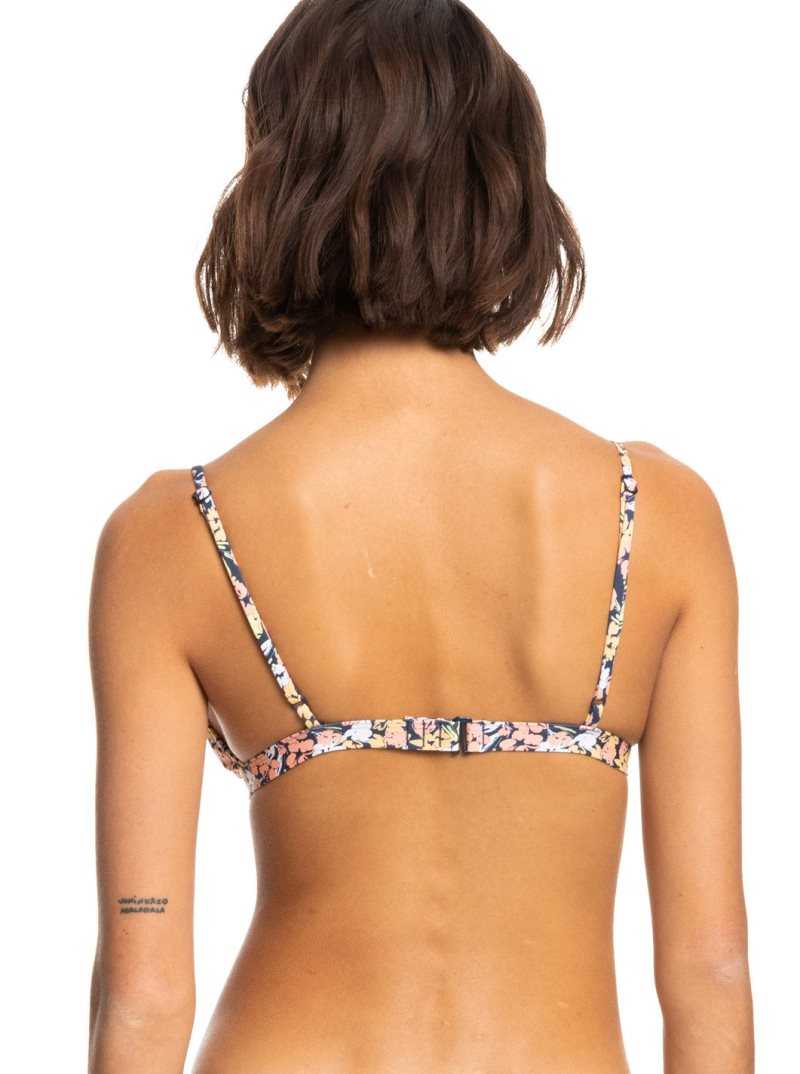 Hauts De Bikini Roxy Beach Classics Triangle Femme Indigo | 874953EDV