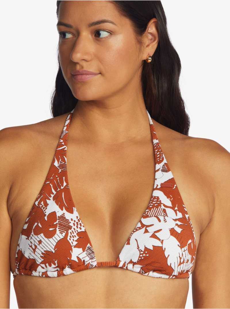 Hauts De Bikini Roxy Endless Swell Elongated Tiki Triangle Femme | 046782VAI