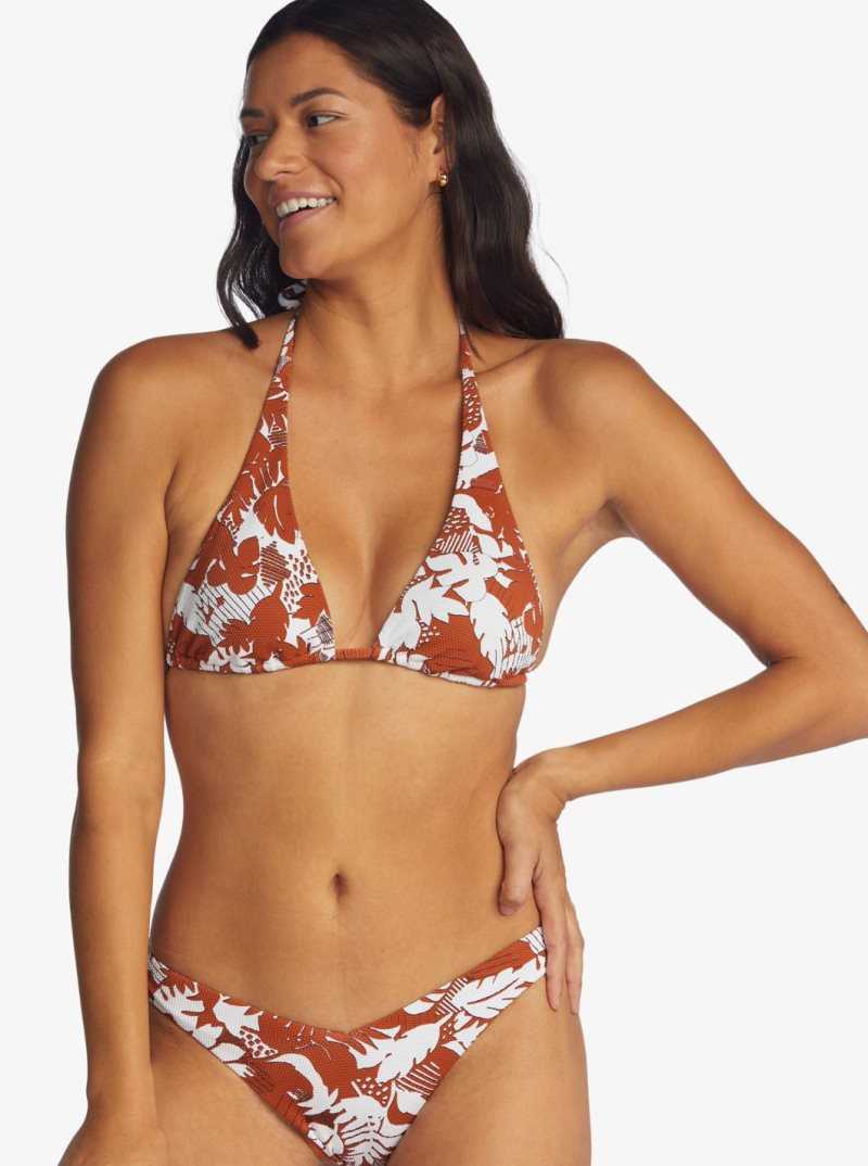Hauts De Bikini Roxy Endless Swell Elongated Tiki Triangle Femme | 046782VAI