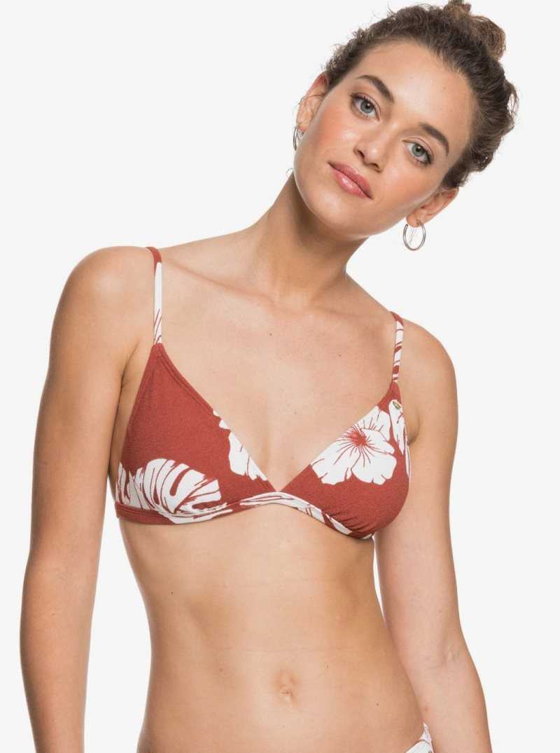 Hauts De Bikini Roxy Garden Trip Fixed Tri Femme | 536849KXH