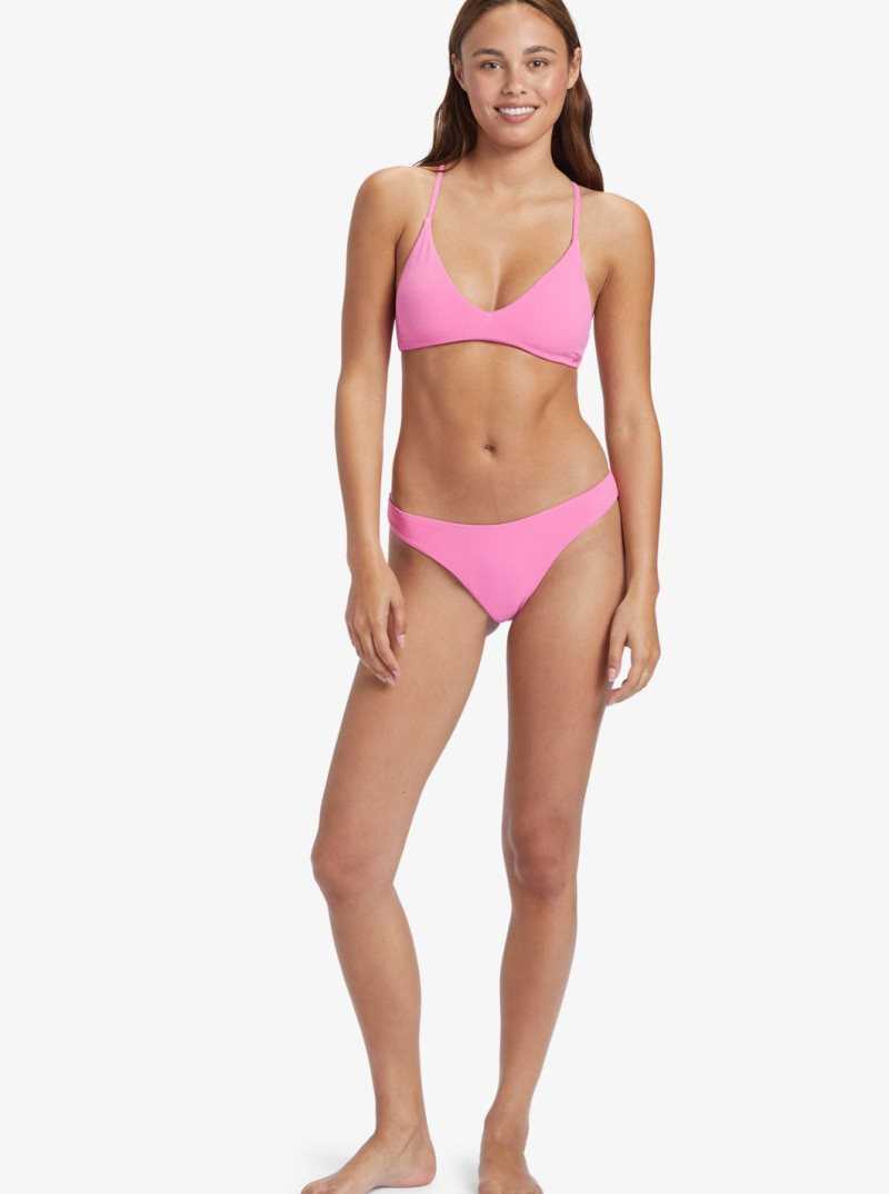 Hauts De Bikini Roxy Hawaiian Heat Triangle Femme Rose | 314685MHW
