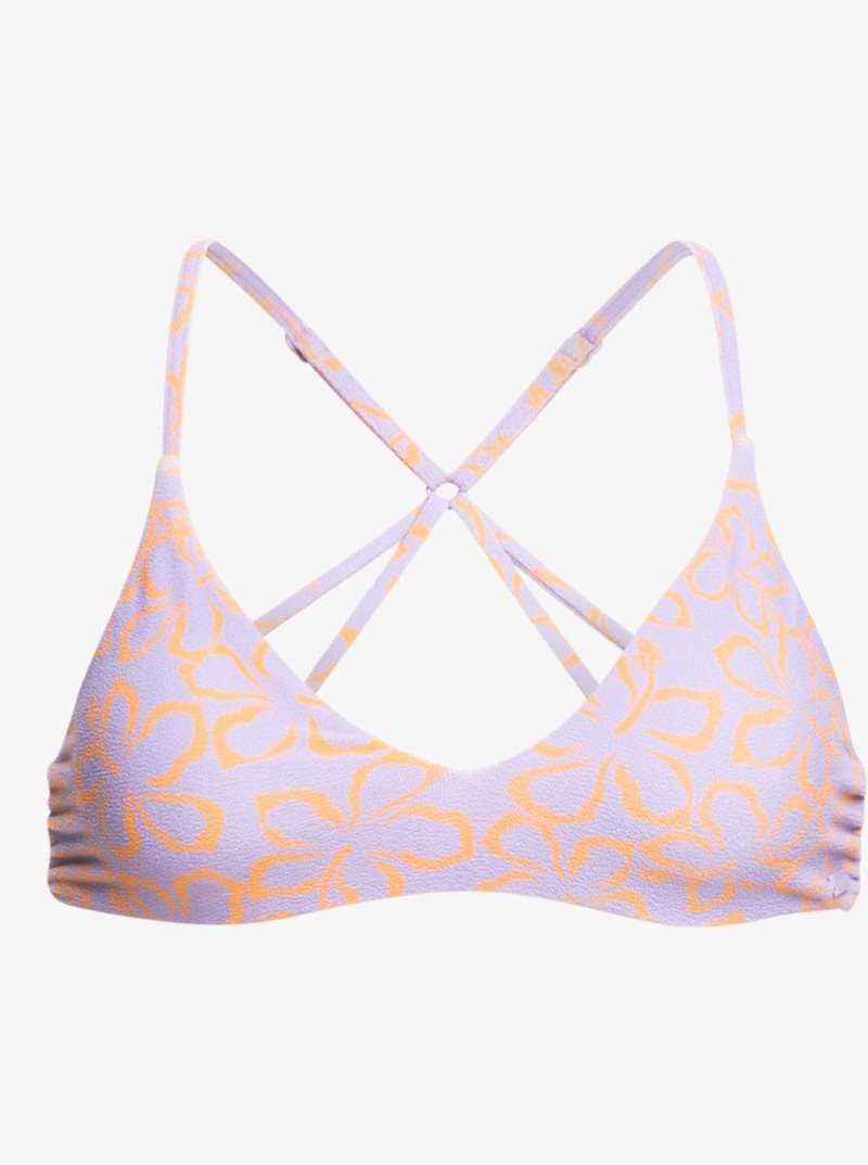 Hauts De Bikini Roxy Hawaiian Heat Triangle Femme Orange | 471832YOL