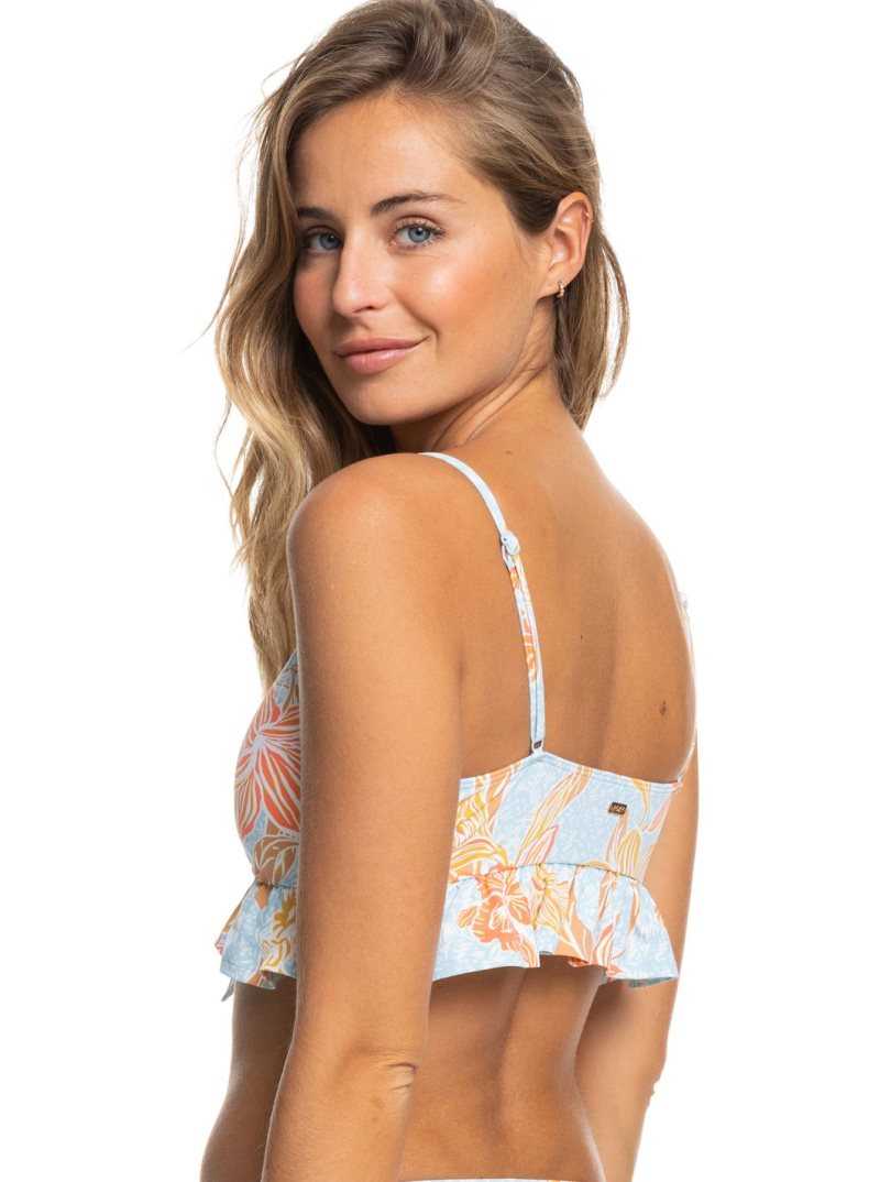 Hauts De Bikini Roxy Island In The Sun Triangle Femme Bleu | 253091RPC
