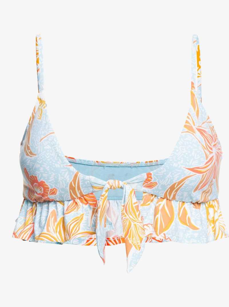 Hauts De Bikini Roxy Island In The Sun Triangle Femme Bleu | 253091RPC