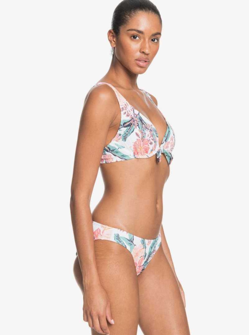 Hauts De Bikini Roxy Just Shine D-Cup Femme Blanche | 482615MXF