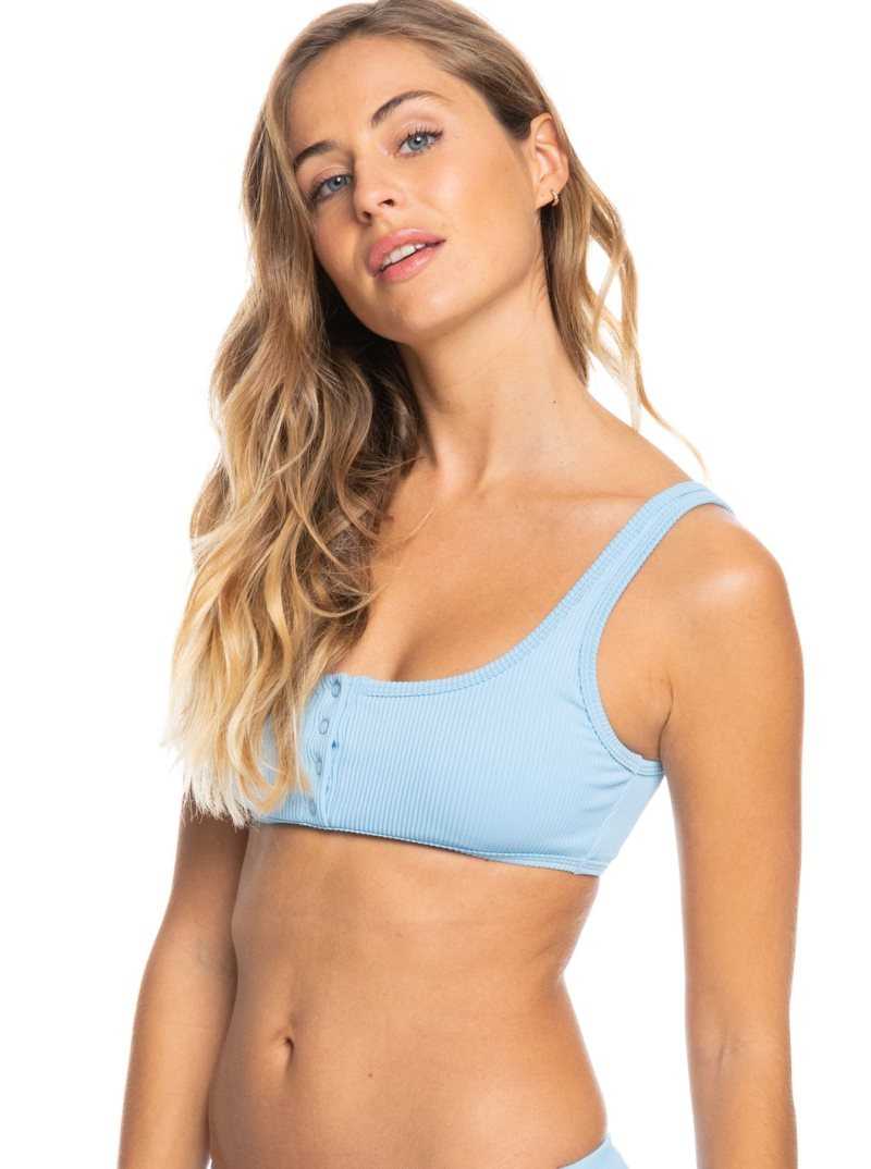 Hauts De Bikini Roxy Love Bralette Femme Bleu | 789104ZYT