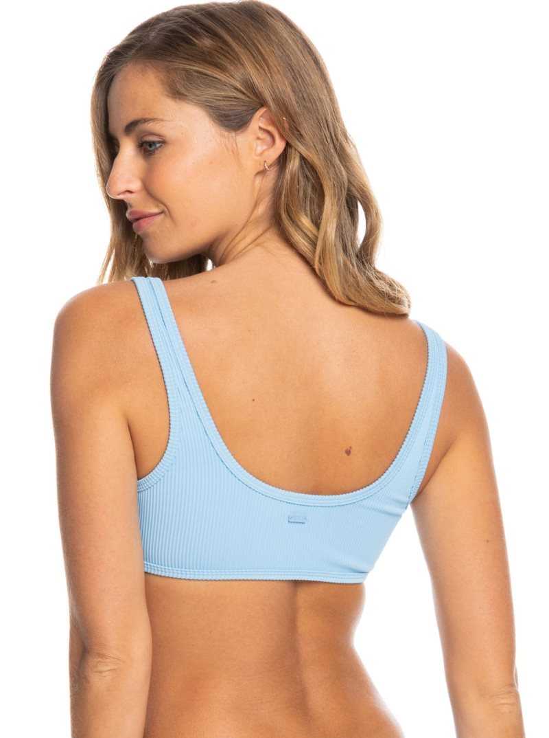 Hauts De Bikini Roxy Love Bralette Femme Bleu | 789104ZYT