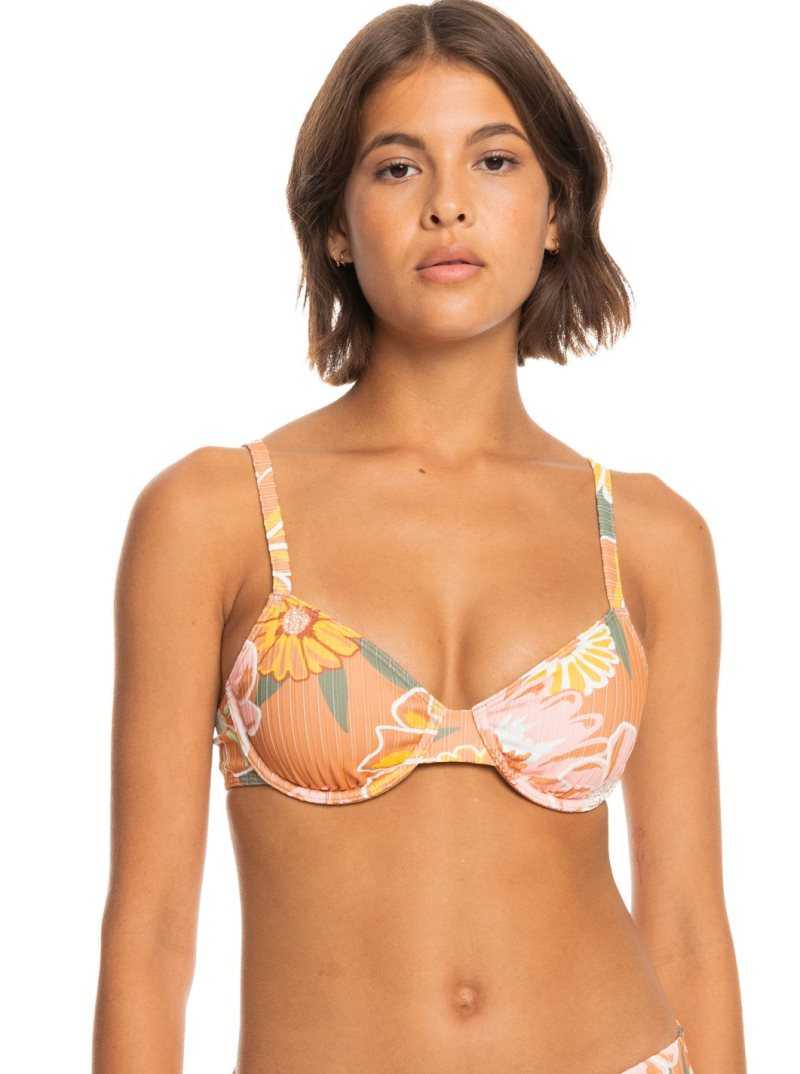 Hauts De Bikini Roxy Love Rib The Muse Underwire Femme | 581726KOU