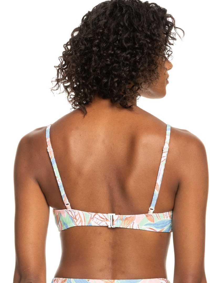Hauts De Bikini Roxy Love Rib The Surf Knot Triangle Femme | 026319KMX