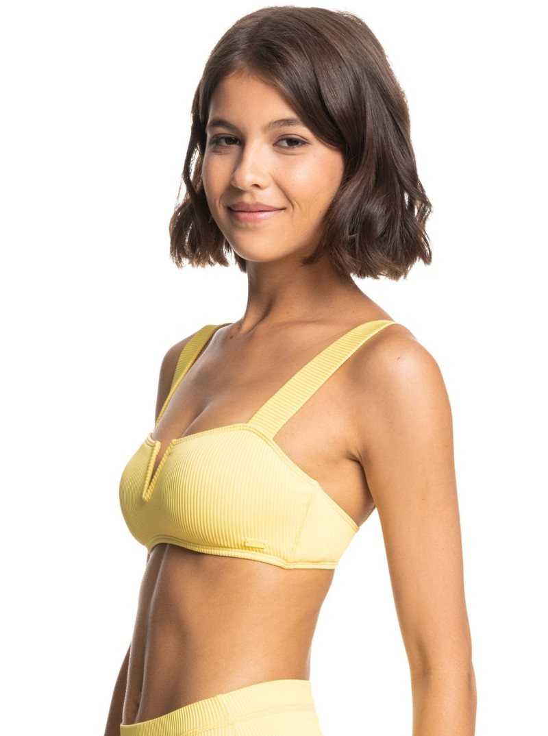 Hauts De Bikini Roxy Love The Coco V Bralette Femme | 798134AEN