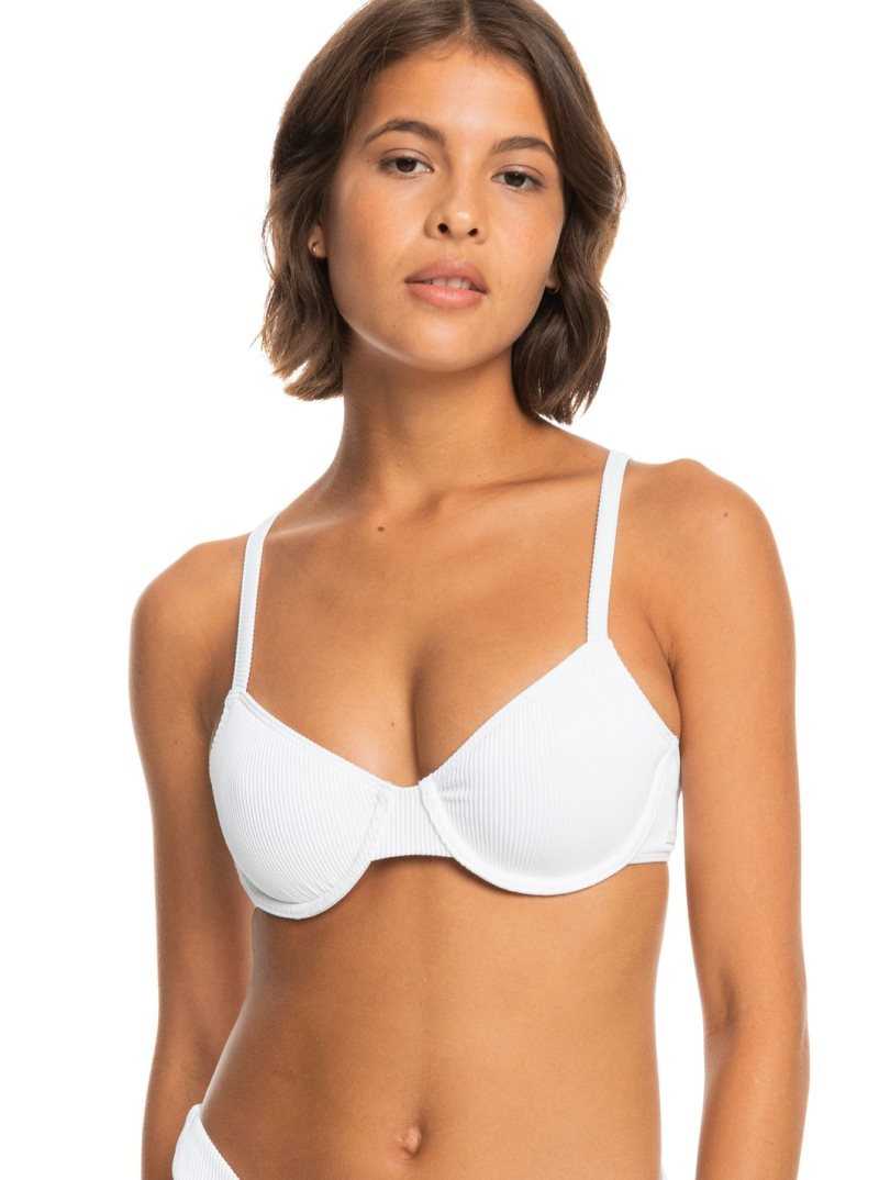 Hauts De Bikini Roxy Love The Muse Femme Blanche | 684732UGI