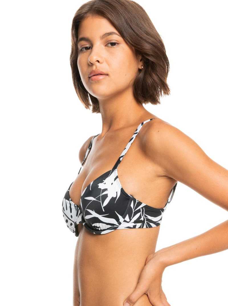 Hauts De Bikini Roxy Love The Muse Underwire Bra Femme Grise Foncé | 316907YBF