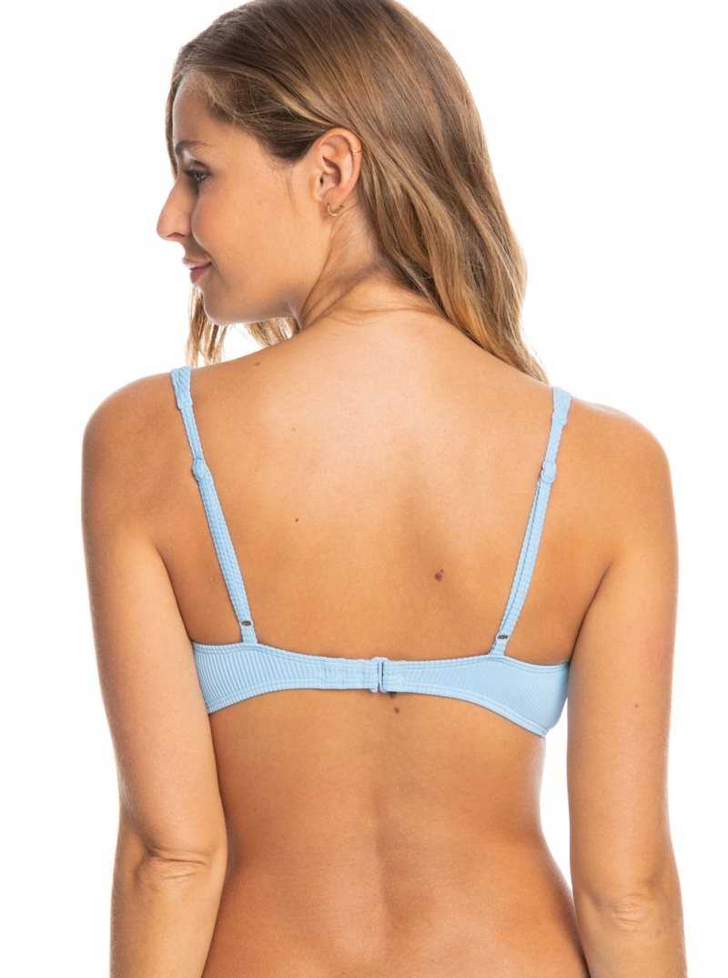 Hauts De Bikini Roxy Love The Oceana Femme Bleu | 869052ABL